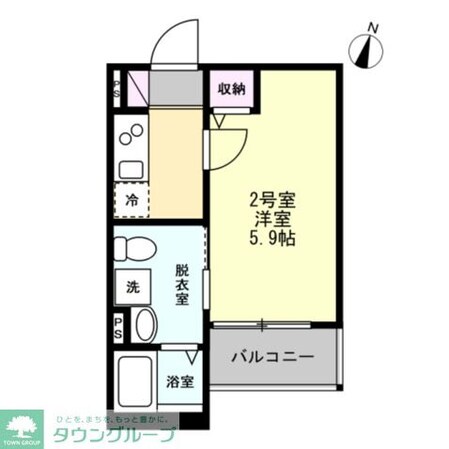 ベイルーム南林間の物件間取画像